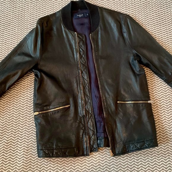 Paul Smith Other - Paul Smith bomber leather jacket size S